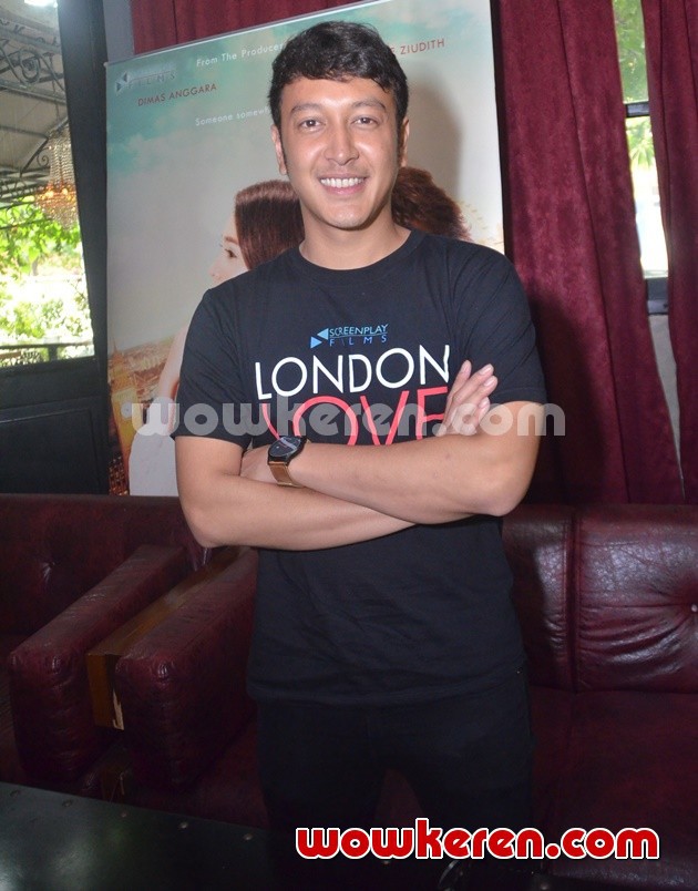 Gambar Foto Dimas Anggara Hadiri Konferensi Pers 'London Love Story'