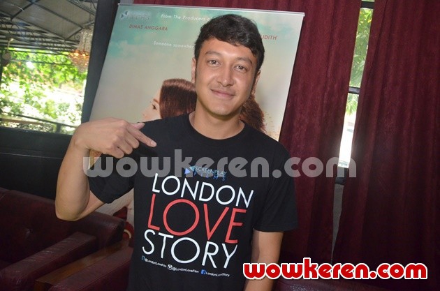 Gambar Foto Dimas Anggara Hadiri Konferensi Pers 'London Love Story'