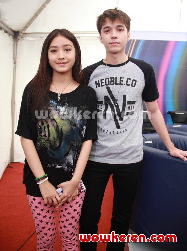 Gambar Foto Natasha Wilona dan Stefan William di Konferensi Pers Dahsyatnya Awards 2016