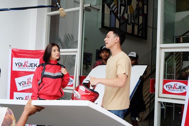 Foto Chelsea Olivia dan Billy Davidson Saat Syuting ...