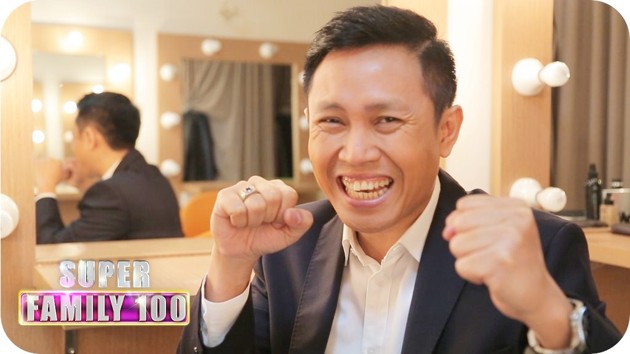 Gambar Foto Eko Patrio di Jadi Host Acara 'Super Family 100'