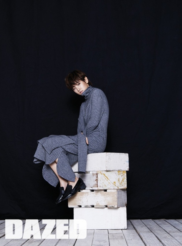 Gambar Foto Park So Dam di Majalah Dazed and Confused Edisi Januari 2016