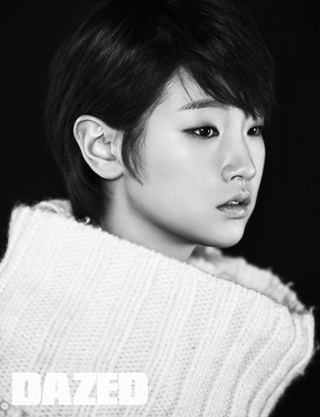 Gambar Foto Park So Dam di Majalah Dazed and Confused Edisi Januari 2016