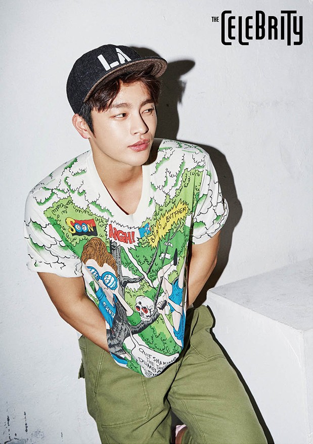 Gambar Foto Seo In Guk di Majalah The Celebrity Edisi Januari 2016