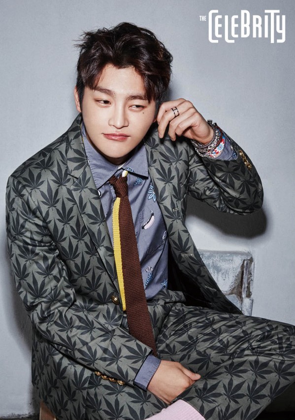 Gambar Foto Seo In Guk di Majalah The Celebrity Edisi Januari 2016
