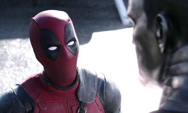 Gambar Foto Deadpool Berbicara Serius dengan Colossus