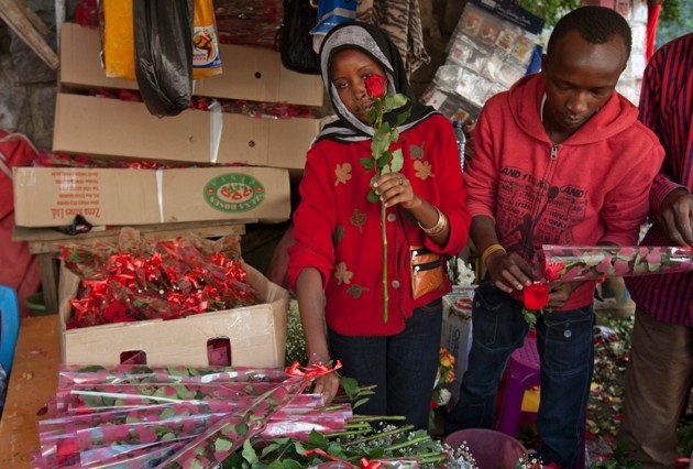Gambar Foto Perayaan Valentine 2016 di Nairobi, Kenya