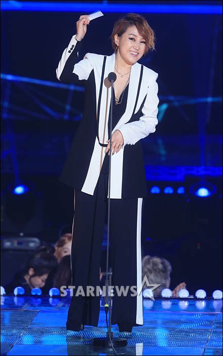 Foto So Chan Whee di Gaon Chart K-Pop Awards 2016