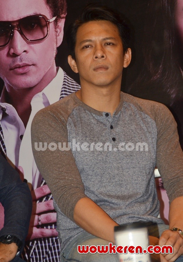 Gambar Foto Ariel NOAH di Konferensi Pers Grand Final Vidio.com Music Battle