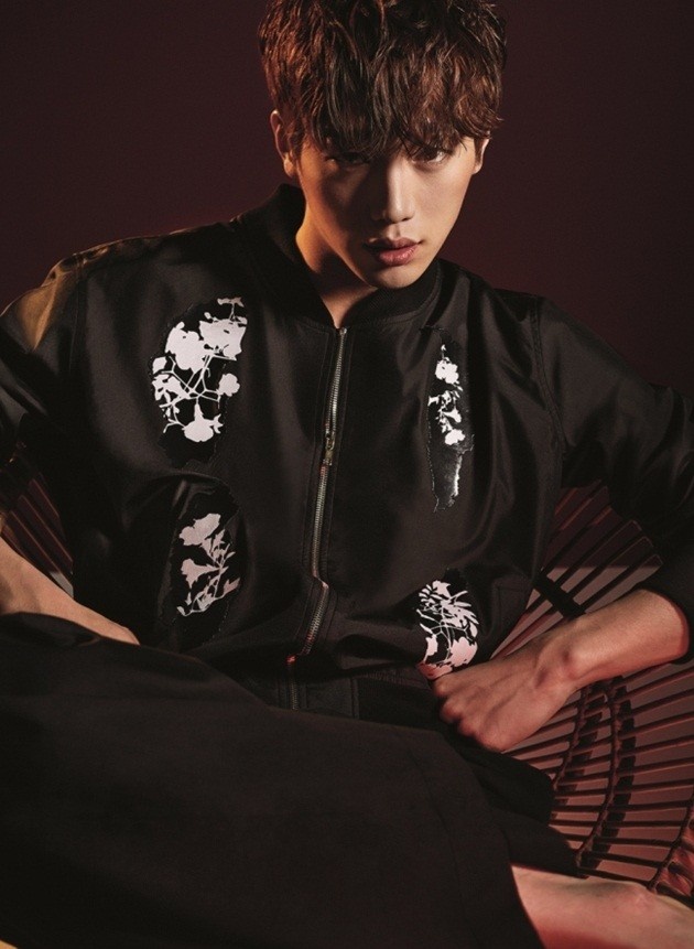 Gambar Foto Seo Kang Joon di Majalah Marie Claire Edisi Januari 2016