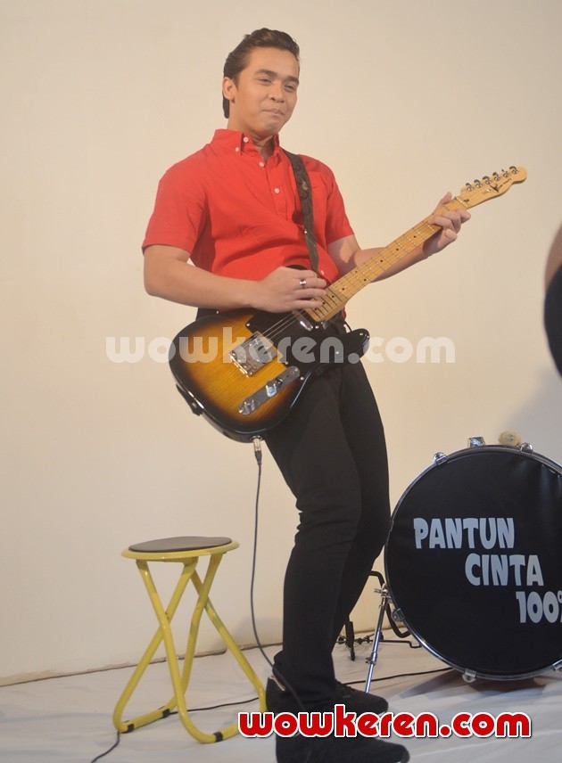 Gambar Foto Billy Syahputra Syuting Video Klip 'Pantun Cinta 100 Persen'