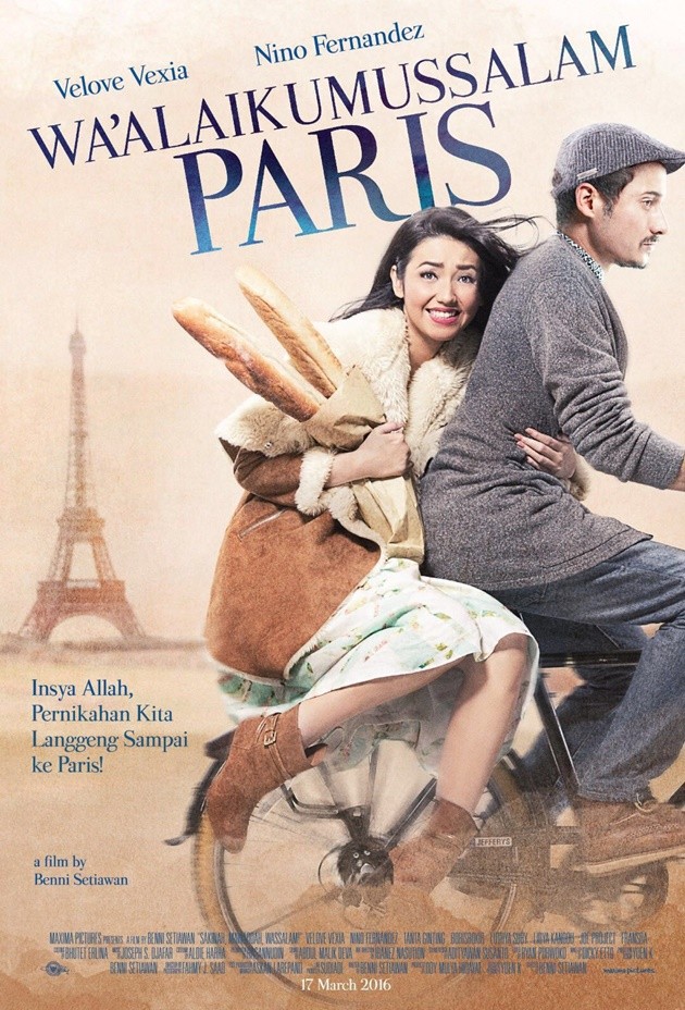 Gambar Foto Film 'Wa'alaikumussalam Paris' Bagi Pecinta Film Drama Komedi