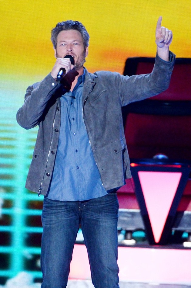 Gambar Foto Blake Shelton di Kids' Choice Awards 2016