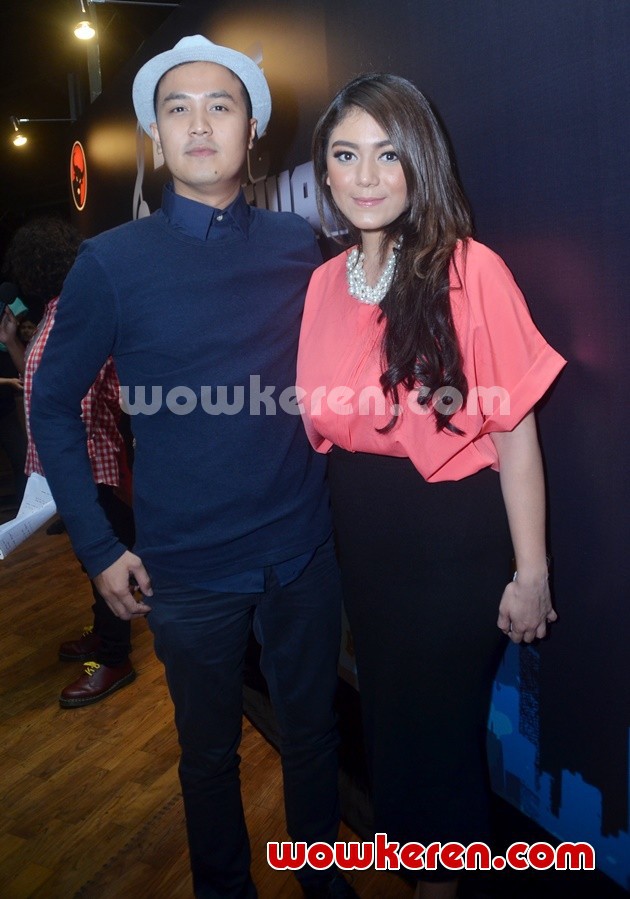 Gambar Foto Dennis Rizky Lyla dan Thalita Latief di Konferensi Pers Banteng Musik Festival 2016