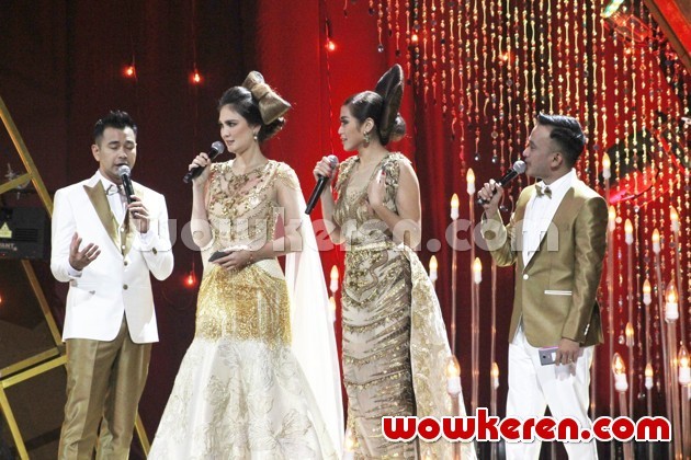 Gambar Foto Raffi Ahmad, Jessica Iskandar, Luna Maya dan Ruben Onsu Jadi Host Acara '1001 Kisah 23 Tahun ANTV'
