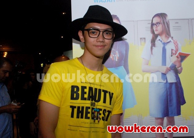 Gambar Foto Brandon Nicholas Salim di Premier Film 'Beauty and The Best'