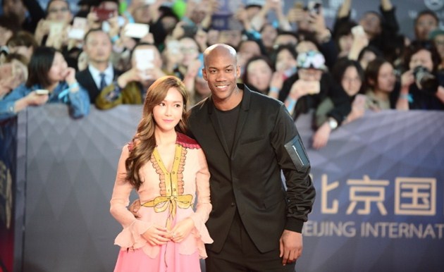 Gambar Foto Stephon Marbury dan Jessica Hadir di Beijing International Film Festival 2016