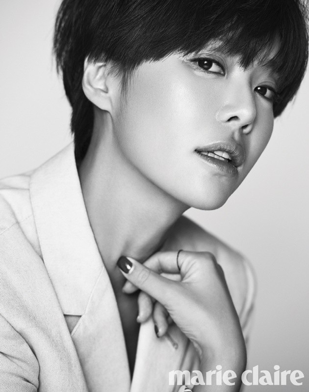 Gambar Foto Hwang Jung Eum di Majalah Marie Claire Edisi Mei 2016