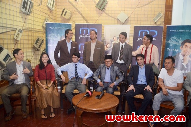 Gambar Foto Konferensi Pers Film 'Rudy Habibie'