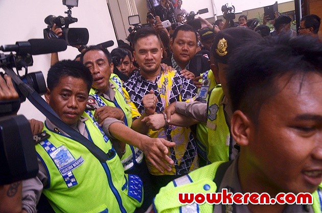 Gambar Foto Saipul Jamil Tiba di PN Jakarta Utara