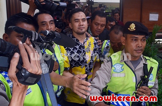 Gambar Foto Saipul Jamil Tiba di PN Jakarta Utara