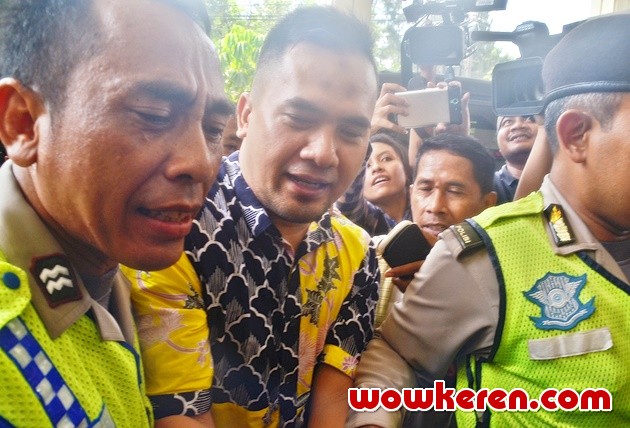 Gambar Foto Saipul Jamil Tiba di PN Jakarta Utara