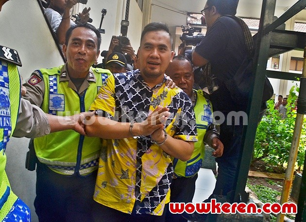 Gambar Foto Saipul Jamil Tiba di PN Jakarta Utara