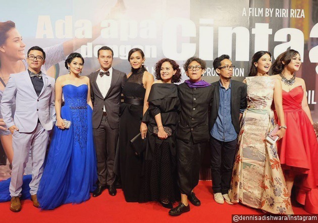 Gambar Foto Gala Premier 'Ada Apa Dengan Cinta 2'