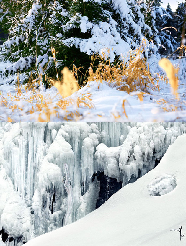 Gambar Foto Model-Model Dicat di Lokasi. Termasuk di Tengah Salju Juga