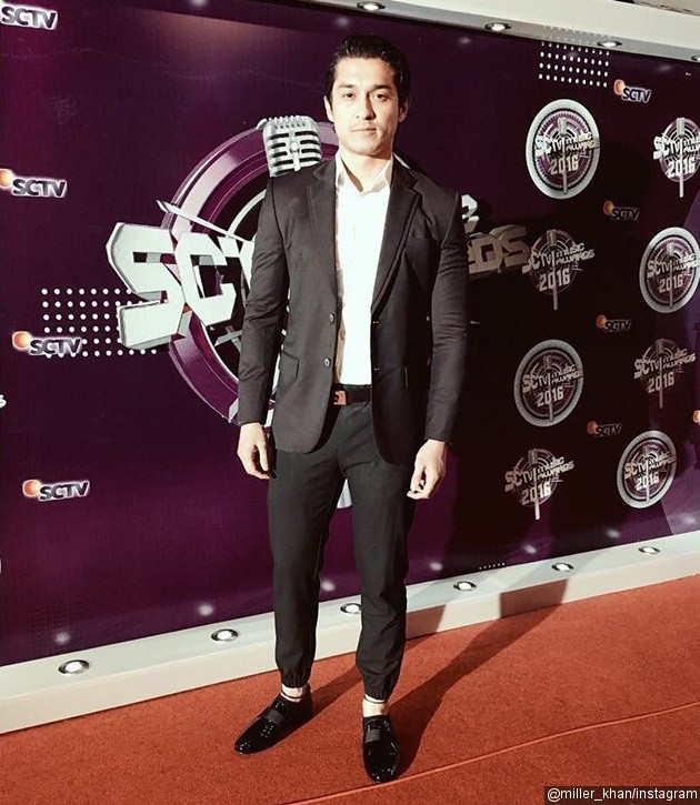 Gambar Foto Miller Khan Hadiri SCTV Music Awards 2016