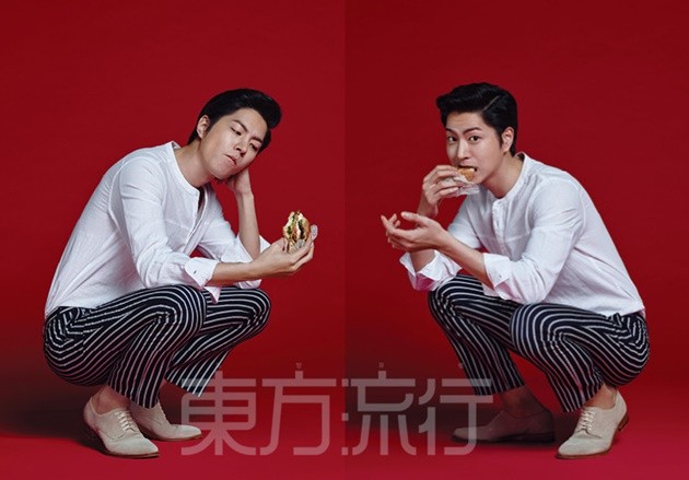 Gambar Foto Hong Jong Hyun di Majalah Eastern Trends Edisi April 2016