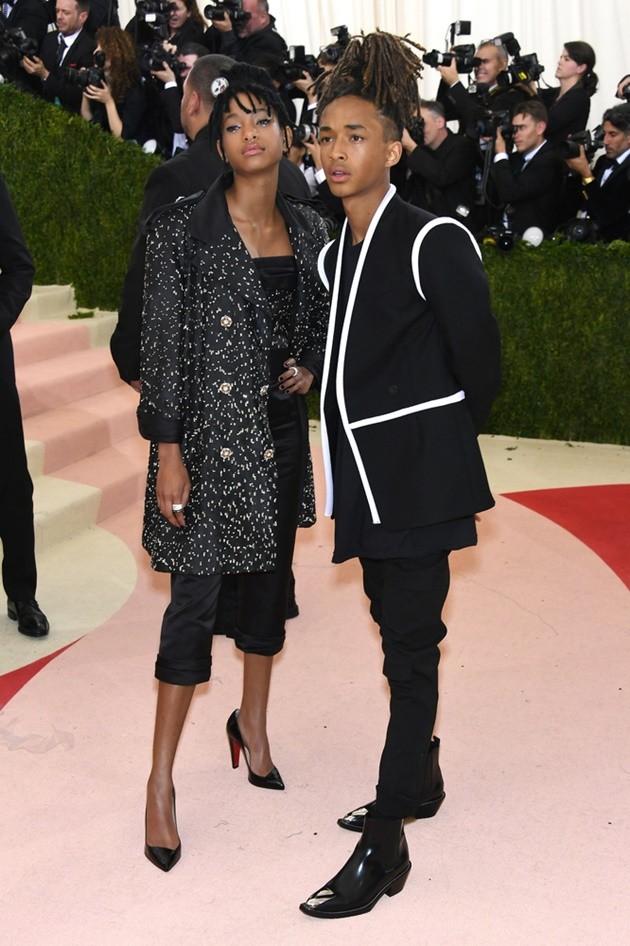 Gambar Foto Willow Smith Bersama Jaden Smith di Met Gala 2016