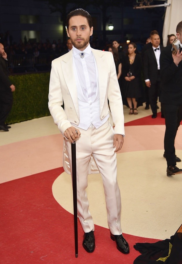 Gambar Foto Jared Leto di Met Gala 2016