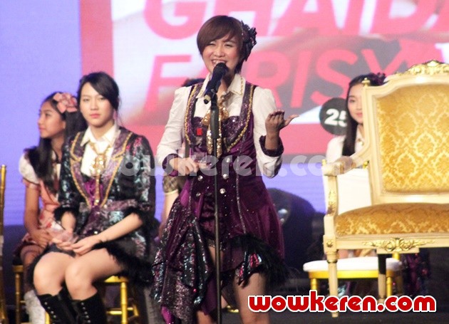 Gambar Foto Ghaida JKT48 di Pemilihan Member Single ke-13 'Membuat Perubahan'