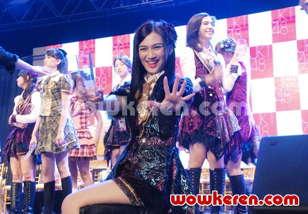 Gambar Foto Melody JKT48 di Pemilihan Member Single ke-13 'Membuat Perubahan'