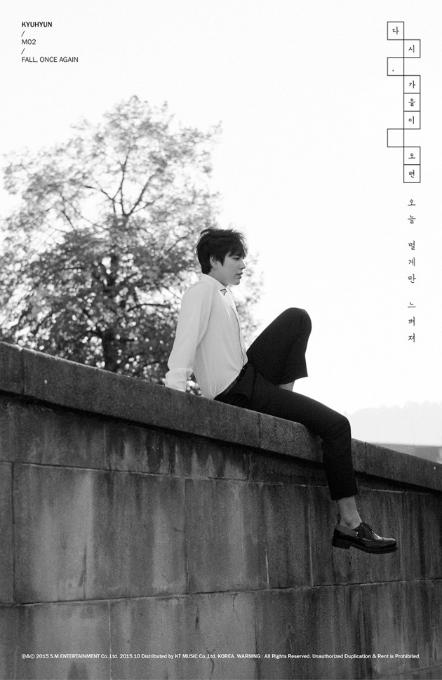 Gambar Foto Kyuhyun di Teaser Mini Album 'Fall, Once Again'