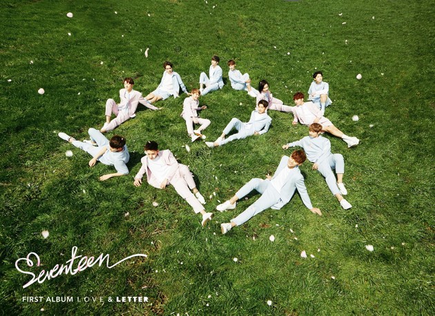 Gambar Foto Seventeen di Teaser Album 'Love & Letter'