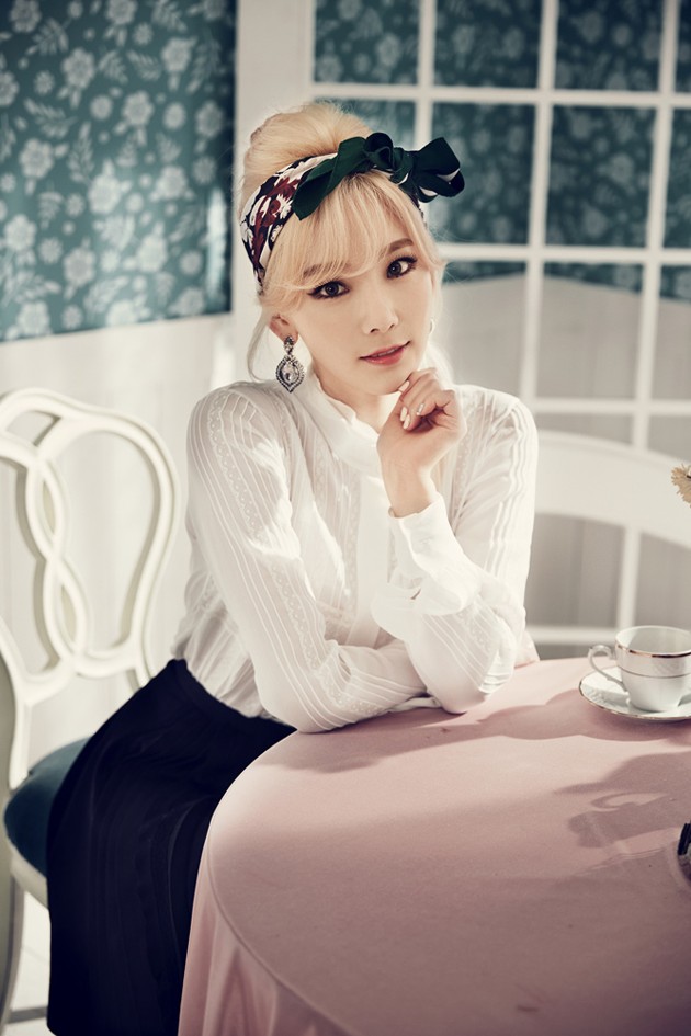 Gambar Foto Tae Yeon Girls' Generation di Teaser Album Lion Heart