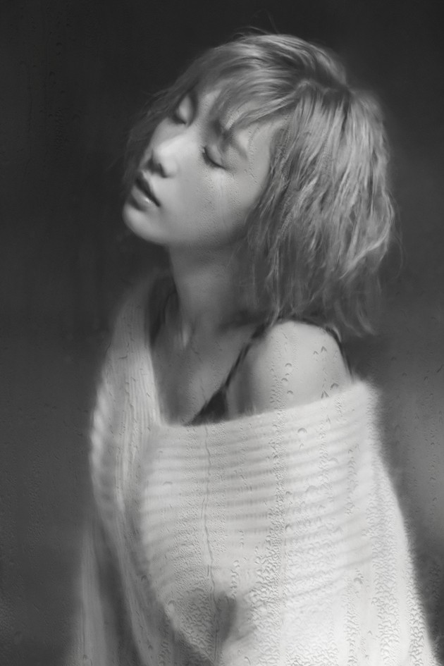 Gambar Foto Tae Yeon di Teaser Single 'Rain'