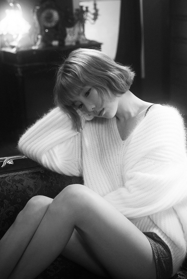 Gambar Foto Tae Yeon di Teaser Single 'Rain'