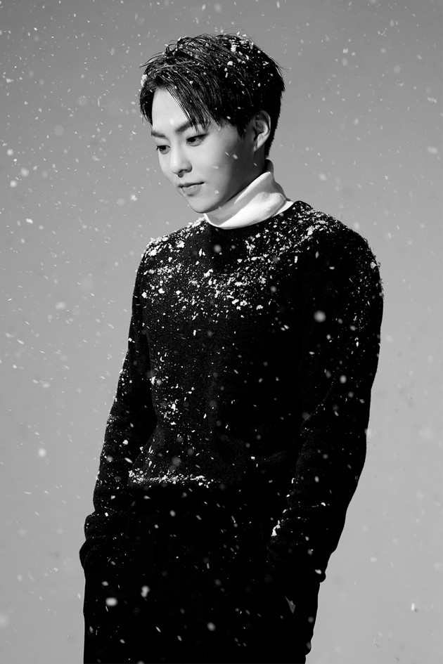 Gambar Foto Xiumin EXO di Teaser Mini Album 'Sing For You'