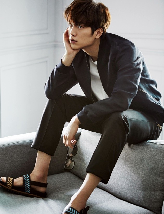 Gambar Foto Seo Kang Joon di Majalah Luel Edisi Mei 2016