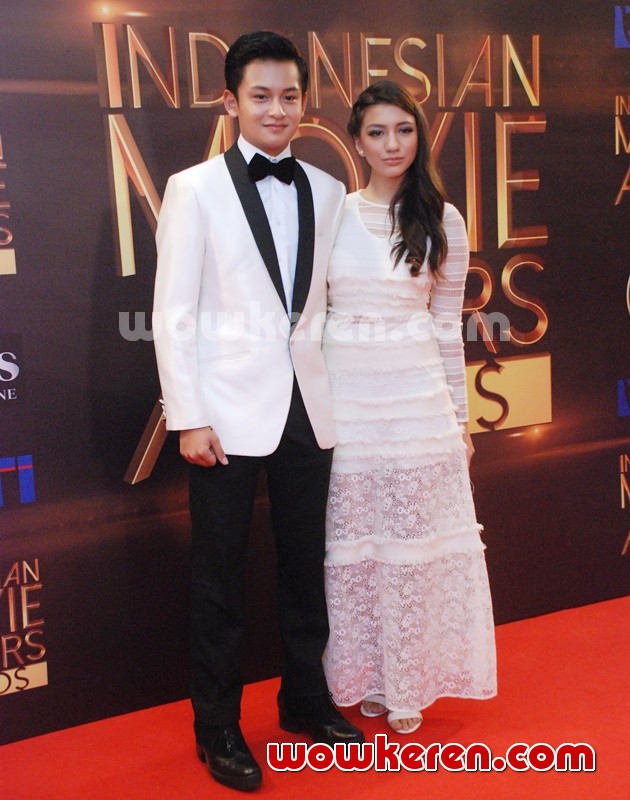 Gambar Foto Randy Martin dan Cassandra Lee di Indonesia Movie Actors Awards 2016