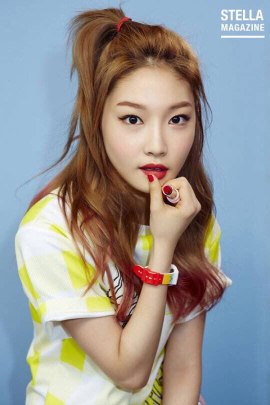 Gambar Foto Kim Chung Ha IOI di Stella Magazine Edisi Mei 2016 - Foto 2