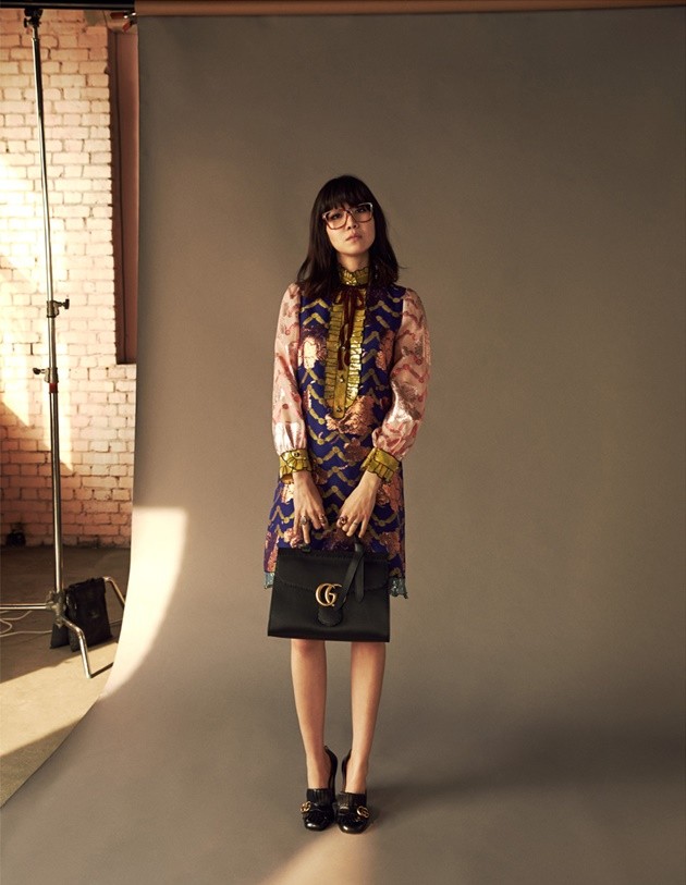 Gambar Foto Gong Hyo Jin di Majalah Elle Edisi April 2016