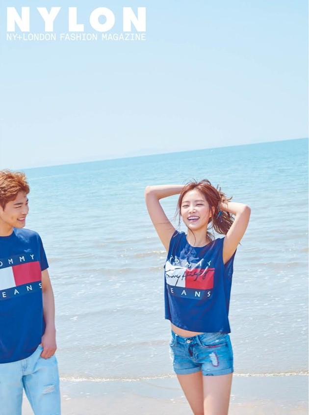 Gambar Foto Na Eun A Pink di Majalah Nylon Edisi Juni 2016