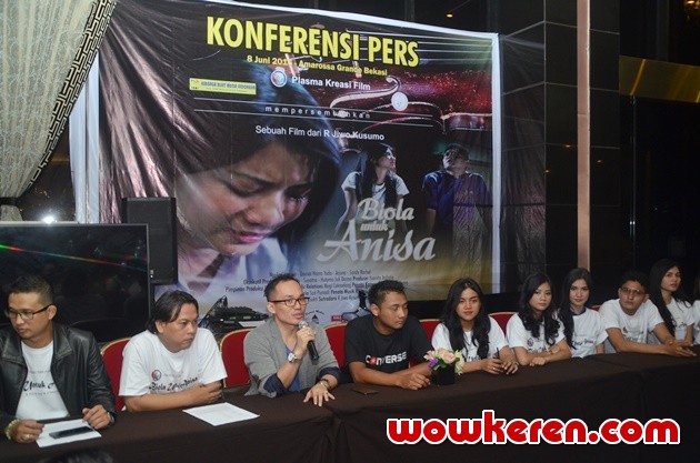 Gambar Foto Konferensi Pers Film 'Biola untuk Anisa'