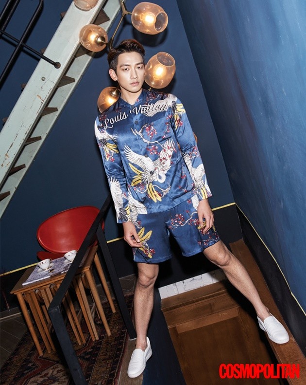Gambar Foto Rain di Majalah Cosmopolitan Edisi Mei 2016