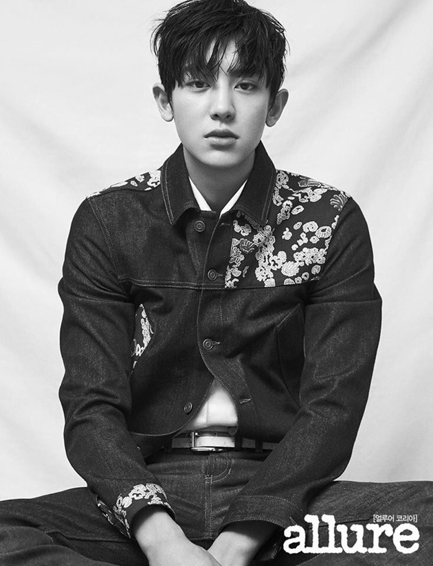 Gambar Foto Chanyeol EXO di Majalah Allure Edisi Mei 2016