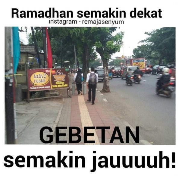 Gambar Foto Hubungan Antara Ramadan dan Gebetan